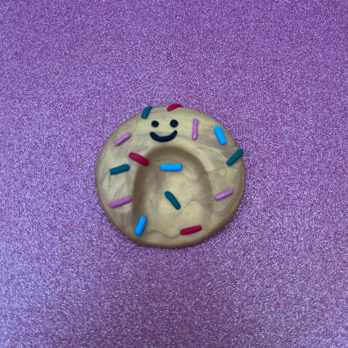 Polymer Clay Cookie – Worry Stone Anti-Stressstein